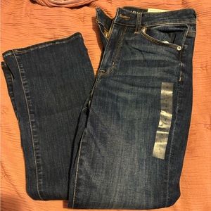 American Eagle high rise skinny kick jeans